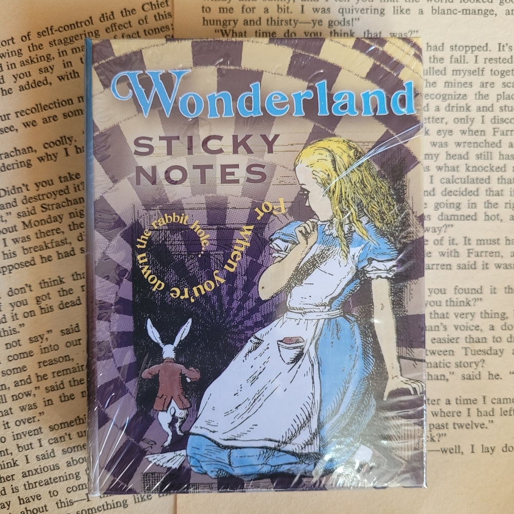 Wonderland Sticky Notes